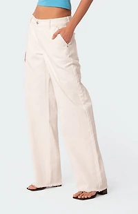 Edikted Dahlia Low Rise Straight Leg Jeans