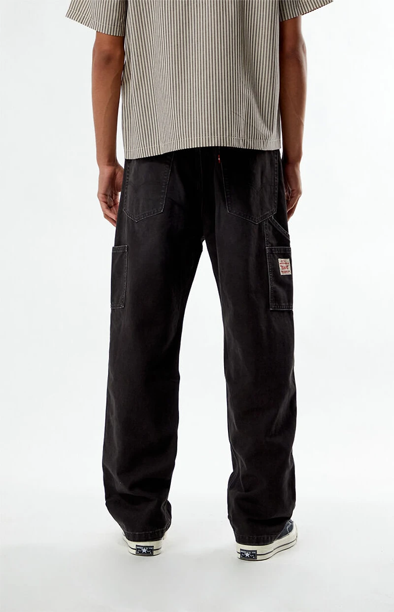 Levi's 565 Loose Straight Black Carpenter Jeans