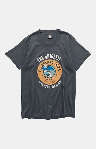 PS VINTAGE '90s Clearlake Oaks Catfish Derby T-Shirt