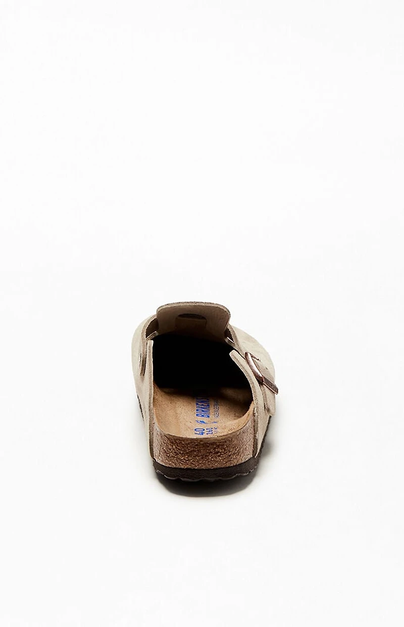 Birkenstock Women's Boston Soft Footbed Clog Taupe