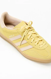 adidas Women’s Yellow Gazelle Indoor Sneakers