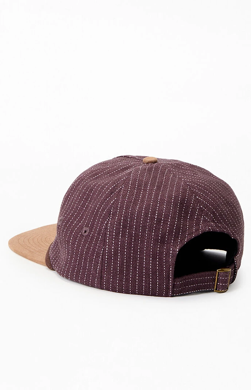 Pacsun LA Pinstripe Golfer Dad Hat