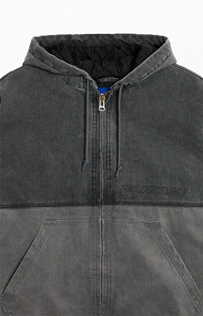 Awake NY Washed Hooded Jacket