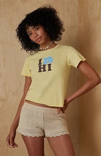 Your Favorite I Hibiscus Hawaii Skimmer T-Shirt