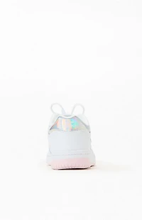 New Balance Kids White & Pink 480 Shoes