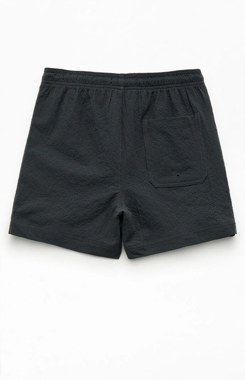 Pacsun Sail Seersucker 4.5" Swim Trunks