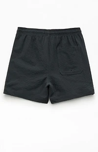 Pacsun Sail Seersucker 4.5" Swim Trunks
