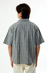 Pacsun Striped Oversized Camp Shirt
