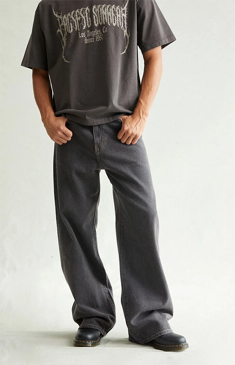 Pacsun Blake Extreme Baggy Jeans Black Vintage Wash