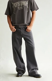 Pacsun Blake Extreme Baggy Jeans Black Vintage Wash