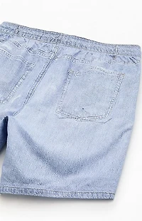 Pacsun Jean Print 7" Swim Trunks