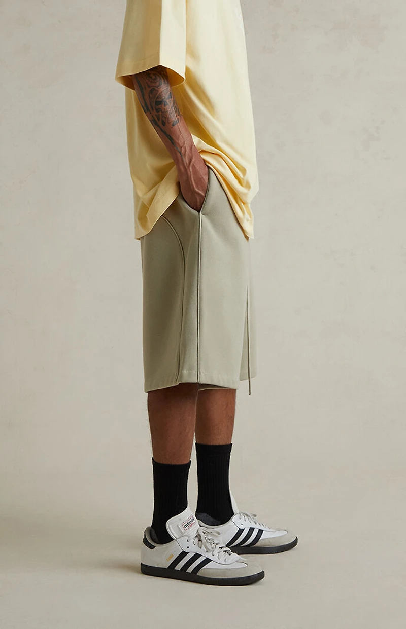 Fear of God ESSENTIALS Abbey Stone Basketball Fleece Sweat Shorts
