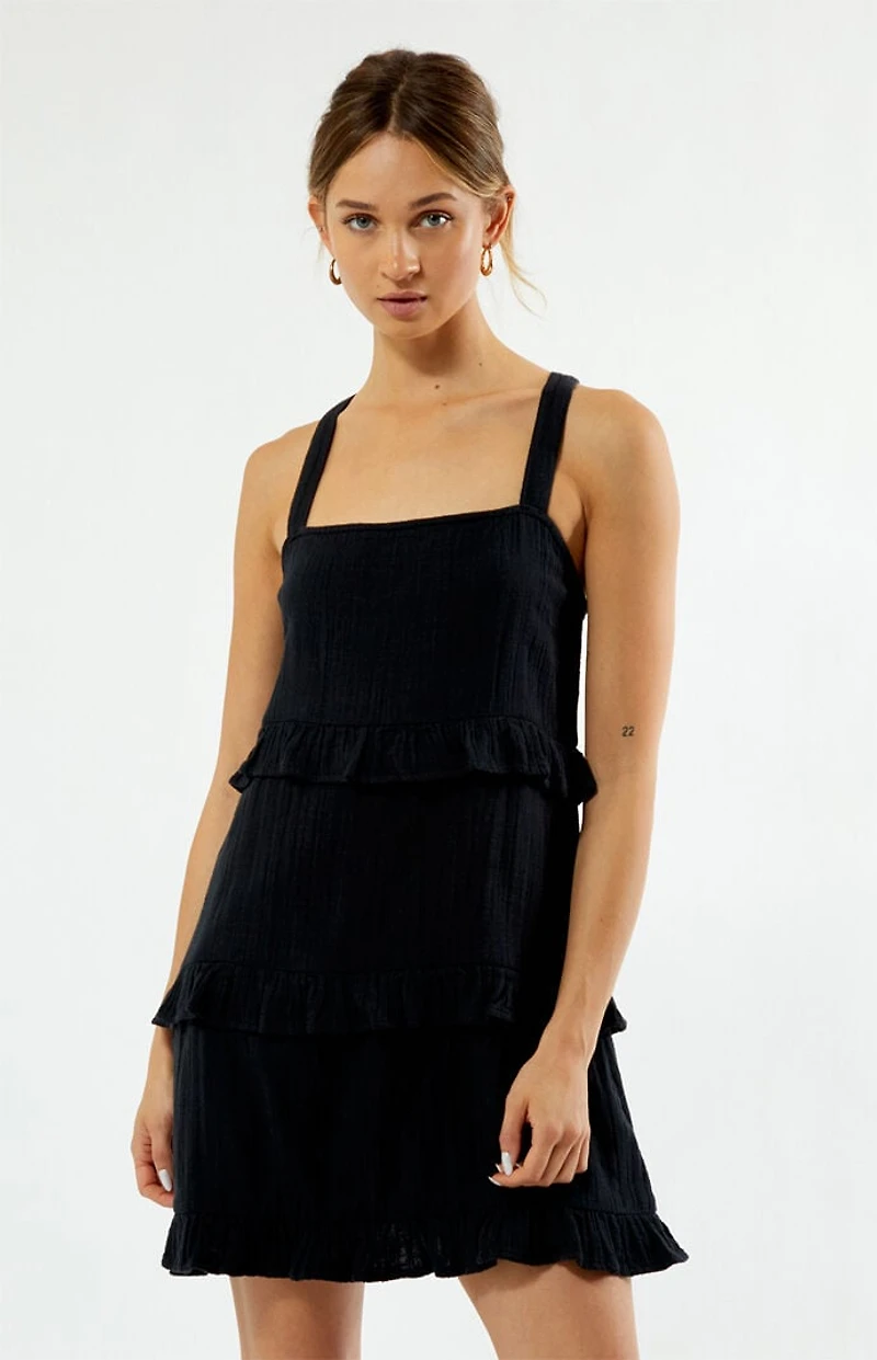 Roxy Black Soft Sand Mini Dress