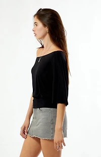 Your Favorite Stacy Cinched Waist Short Sleeve Top