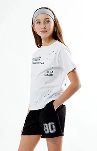 Pacsun Kids 80 Black Sweat Shorts