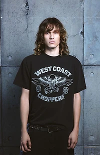 West Coast Choppers Flying Skull T-Shirt