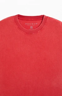 Pacsun Red Premium Cropped T-Shirt