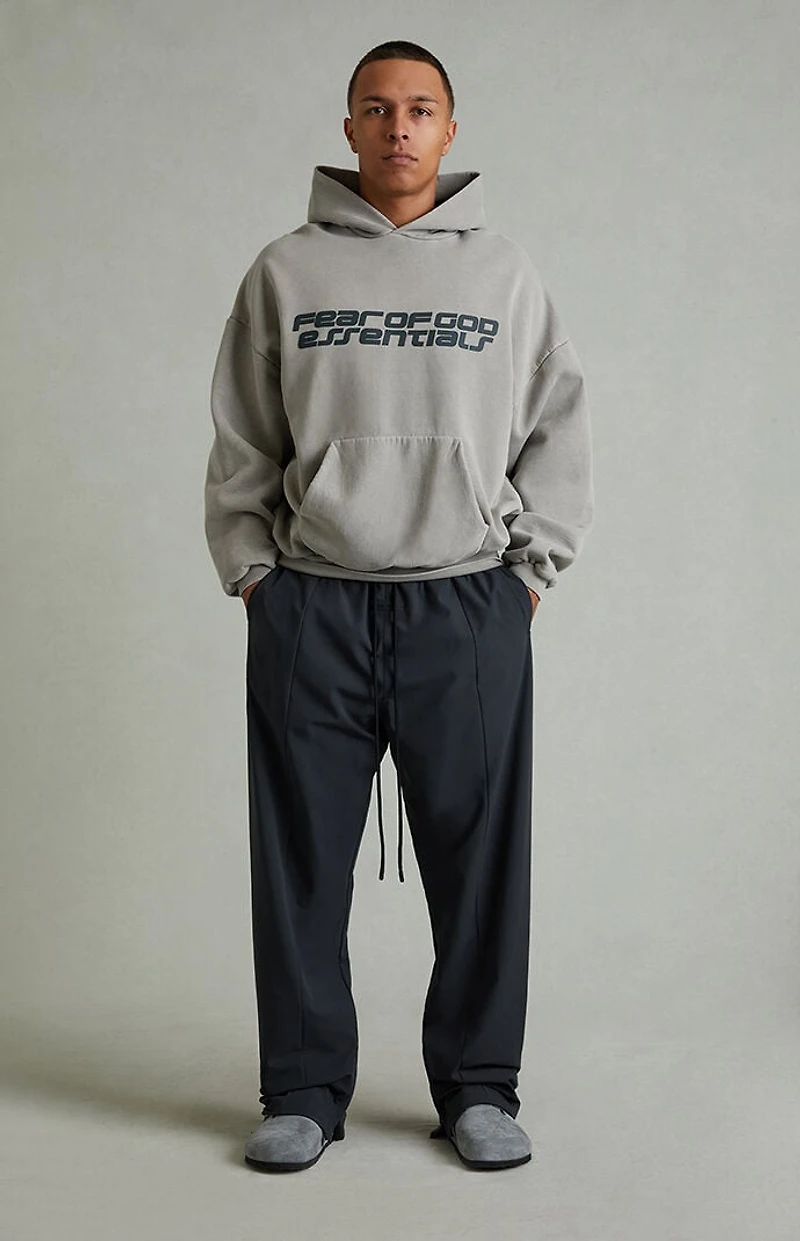 Fear of God ESSENTIALS Vintage Black Relaxed Track Pants