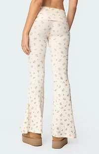 Edikted Bloom Baby Flared Leggings