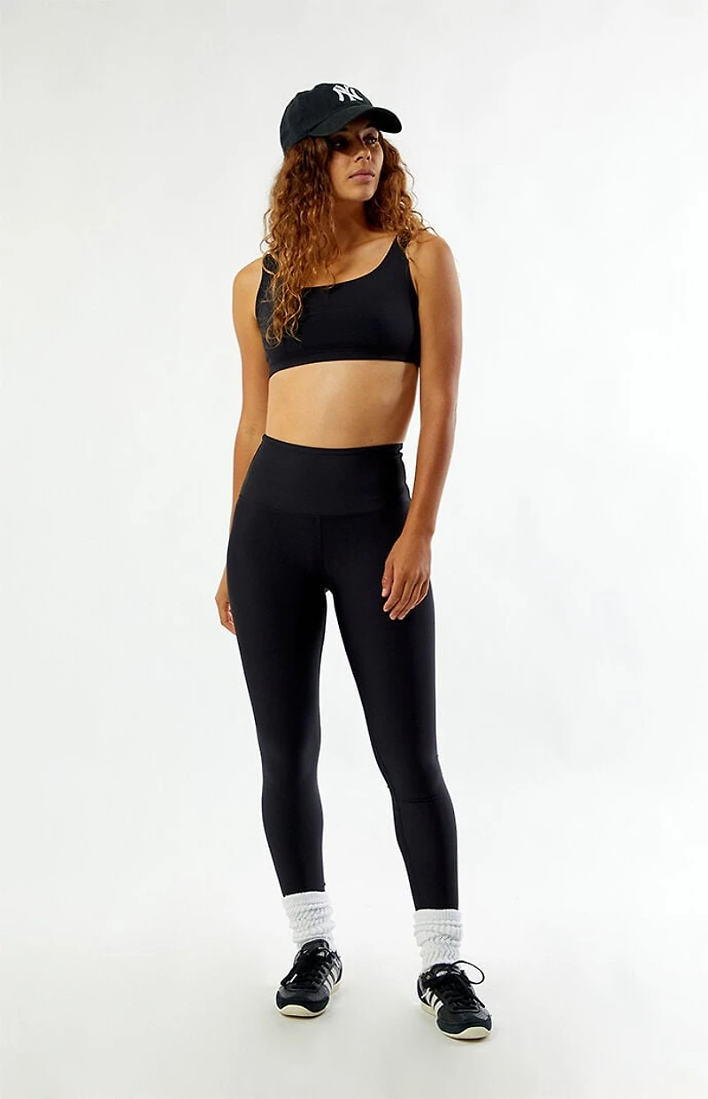 YEAR OF OURS Active Black Scoop Sports Bra