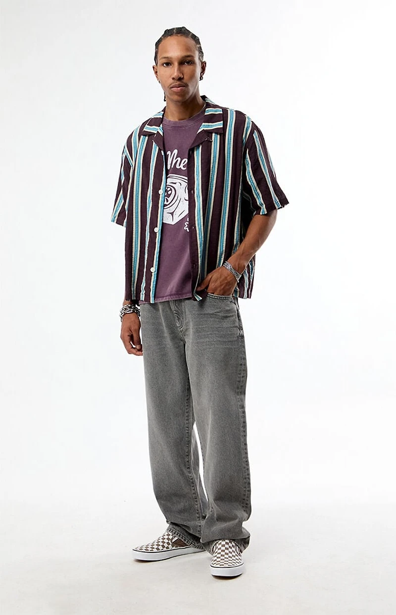 Pacsun Logan Relaxed Straight Jeans Gray