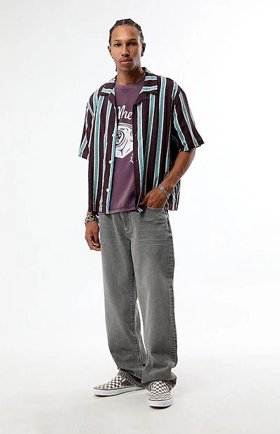 Pacsun Logan Relaxed Straight Jeans Gray