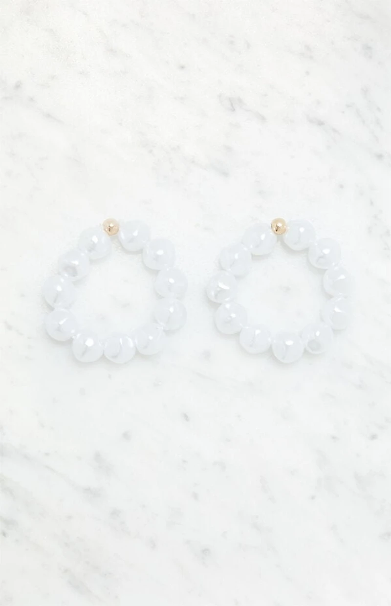 LA Hearts 2 Pack Pearl Rings
