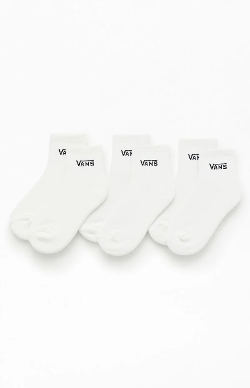 Vans Kids 3 Pack Half Crew Socks