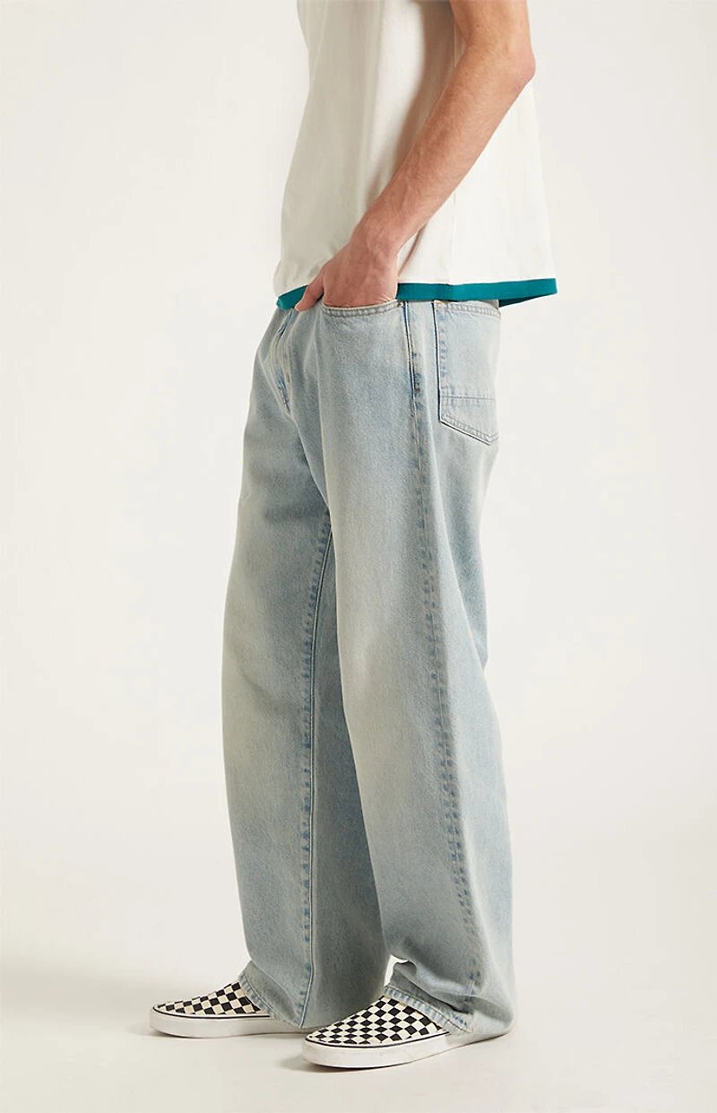 Pacsun Dylan Baggy Jeans Light Blue