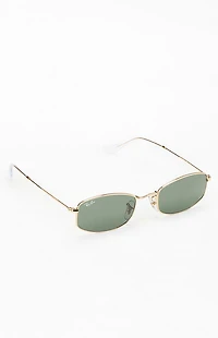 Ray-Ban Gold Metal Wired Icon Sunglasses