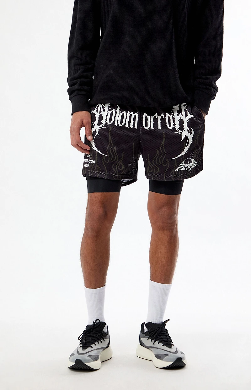 No Tomorrow Hades Mesh Basketball Shorts