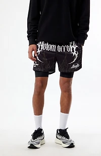 No Tomorrow Hades Mesh Basketball Shorts