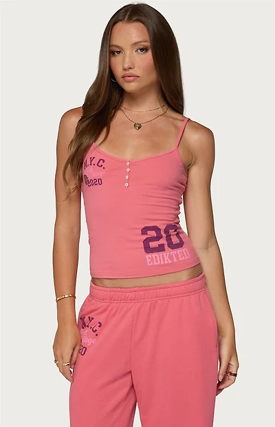Edikted 2020 Henley Tank Top