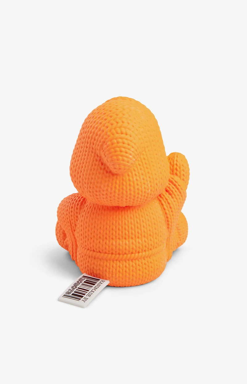 Ghost Face Pumpkin Orange 264 Knit Series Vinyl Figure