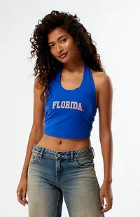 HYPE & VICE Florida Gators Tailgate Halter Top