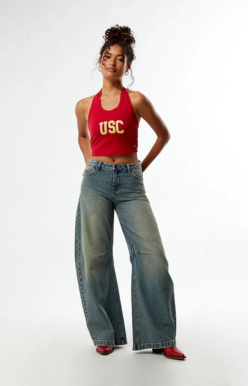 HYPE & VICE USC Trojans Tailgate Halter Top