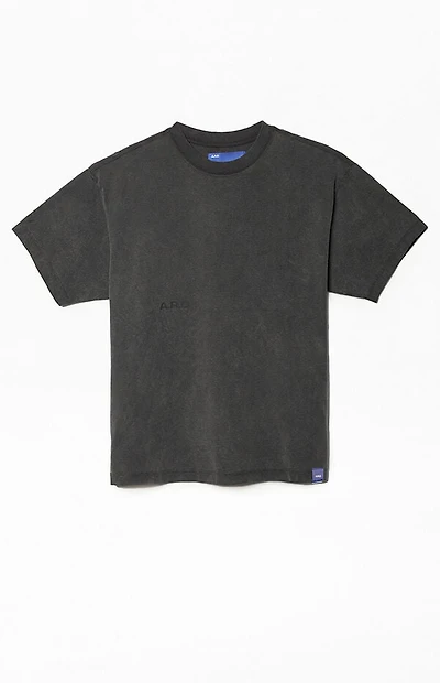 A.R.C. Black Vintage Wash Heavyweight Oversized T-Shirt