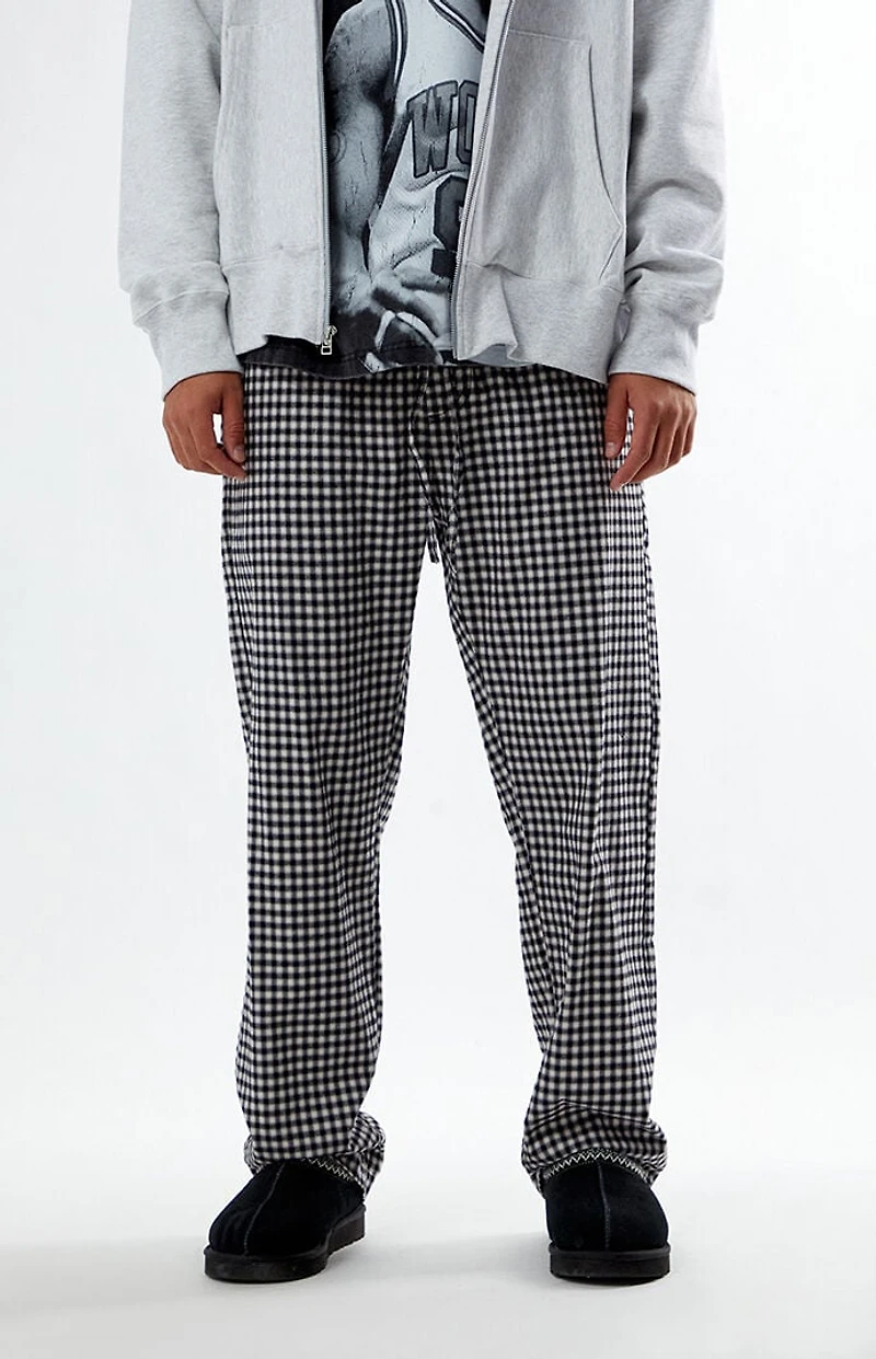Pacsun Black Plaid Pajama Pants