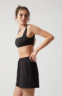 PAC 1980 Active Black Sweat Shorts