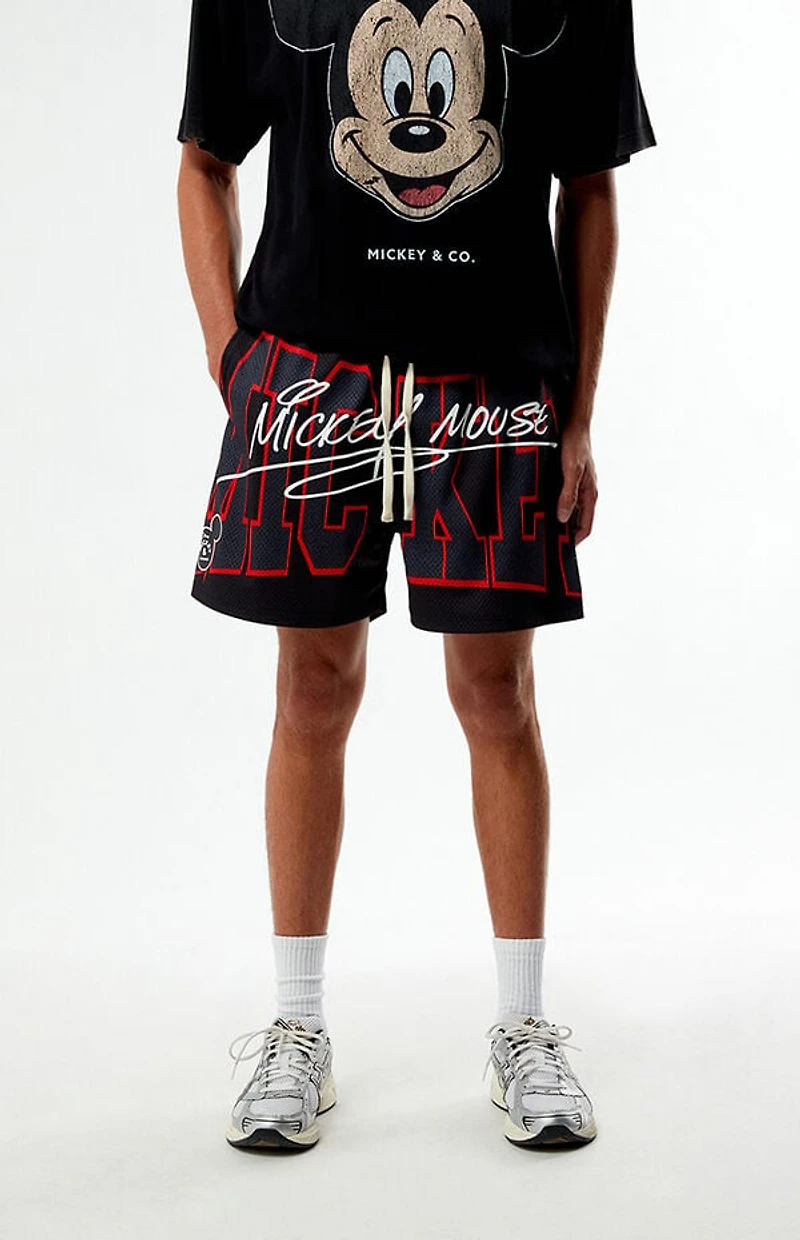 Civil x Mickey Mouse The Big Mesh Shorts