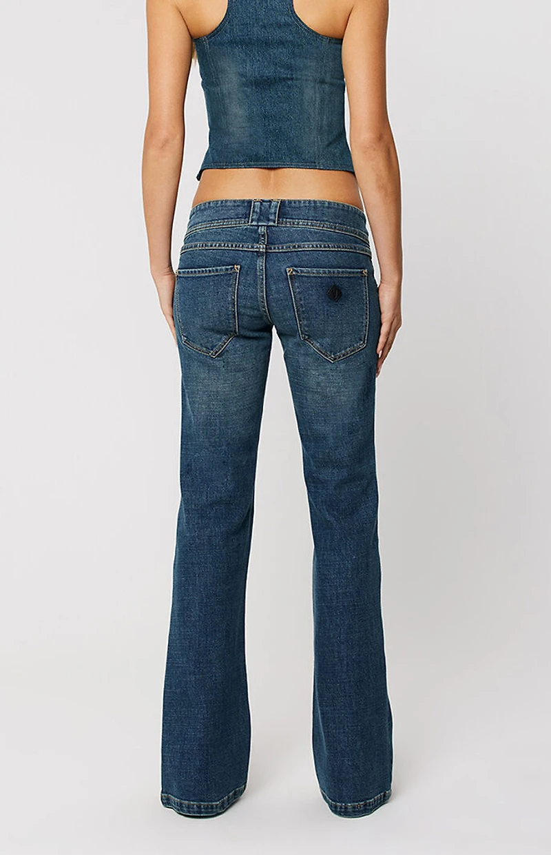 ABRAND 00 Andy Super Low Kick Flare Jeans