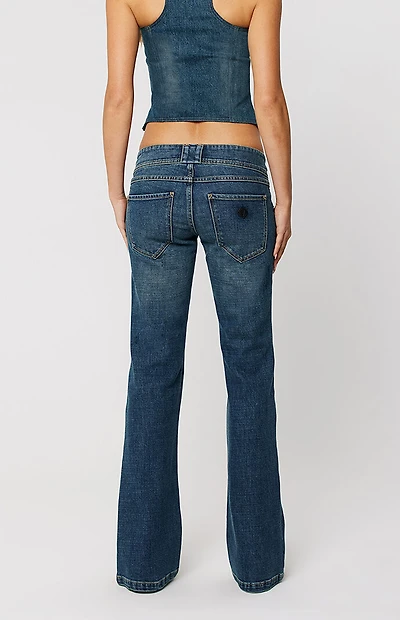ABRAND 00 Andy Super Low Kick Flare Jeans