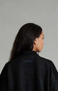 Fear of God ESSENTIALS Women's Vintage Black Track Jacket