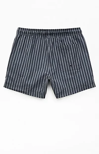 Pacsun Drift Striped Seersucker 5" Swim Trunks