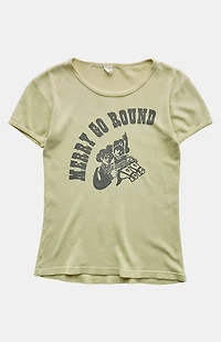PS VINTAGE 80s Merry Go Round Baby Graphic T-Shirt