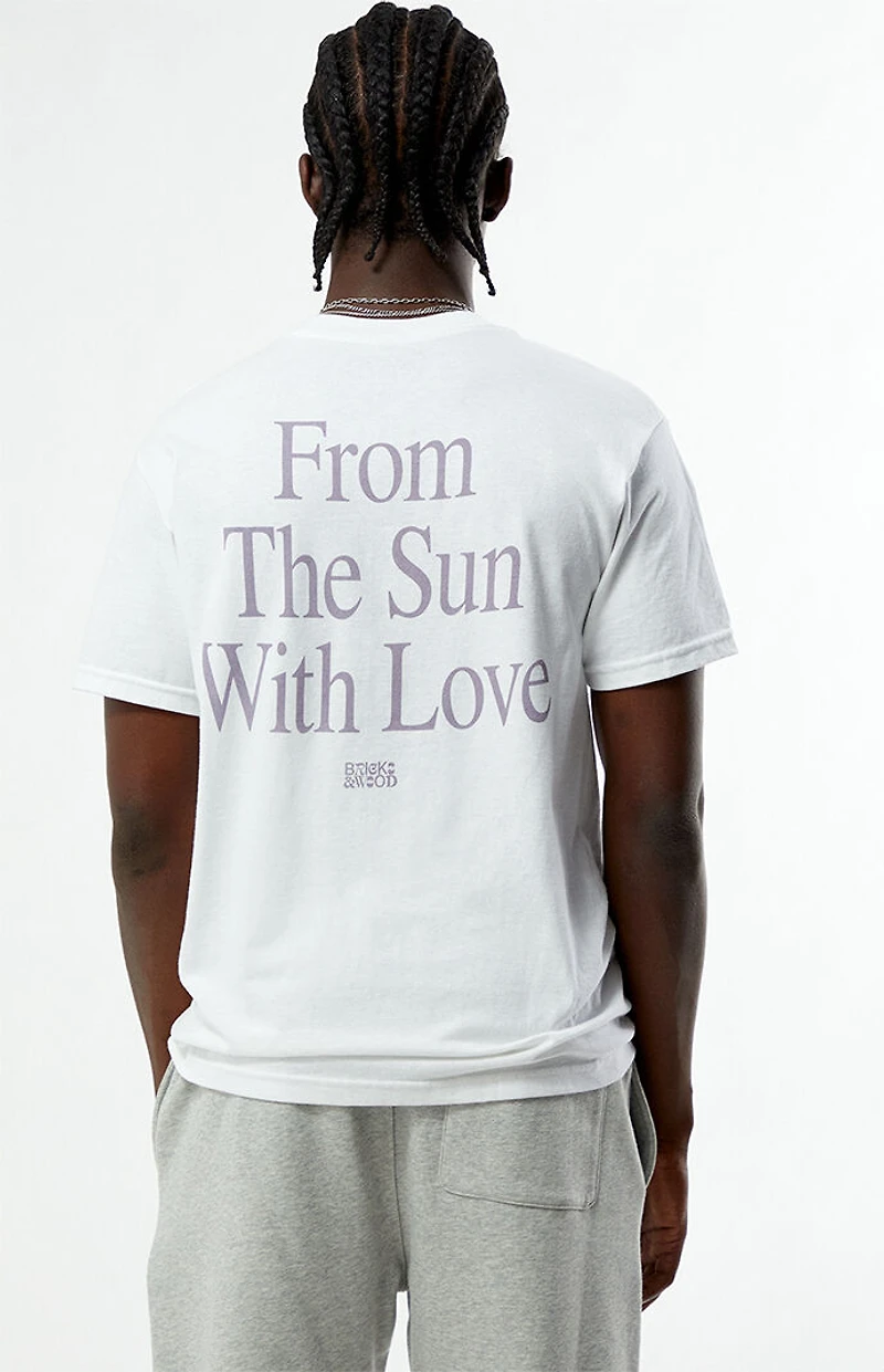 Bricks & Wood For Daily Use From The Sun With Love T-Shirt