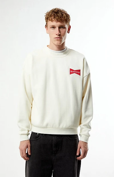 Budweiser By Pacsun Holiday Crew Neck Sweatshirt