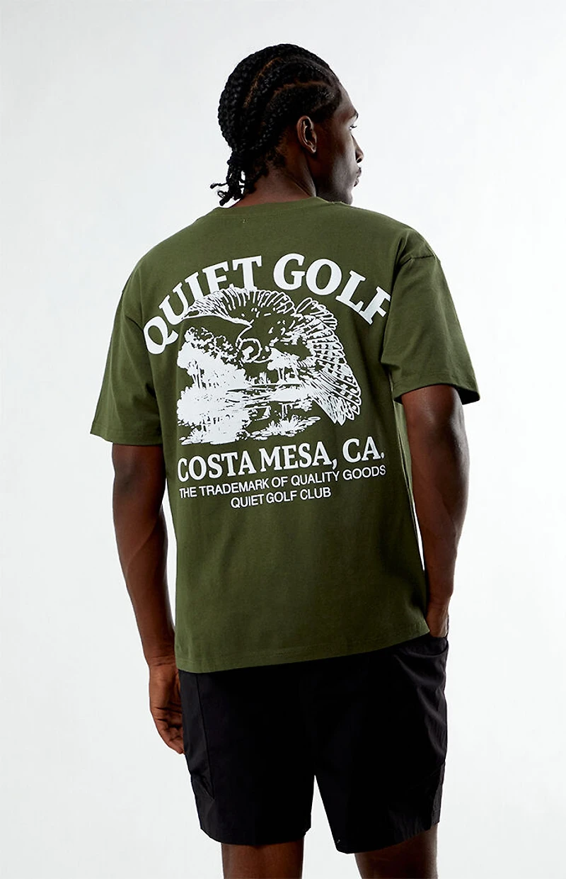 QUIET GOLF Owl Trademark T-Shirt