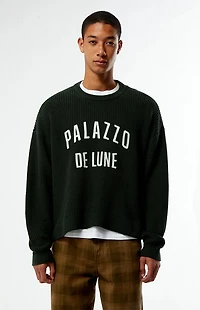 Pacsun Palazzo De Lune Ribbed Crew Neck Sweater