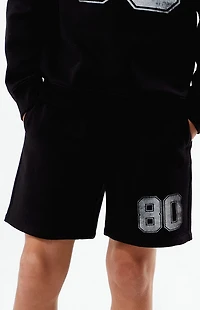 Pacsun Kids 80 Black Sweat Shorts